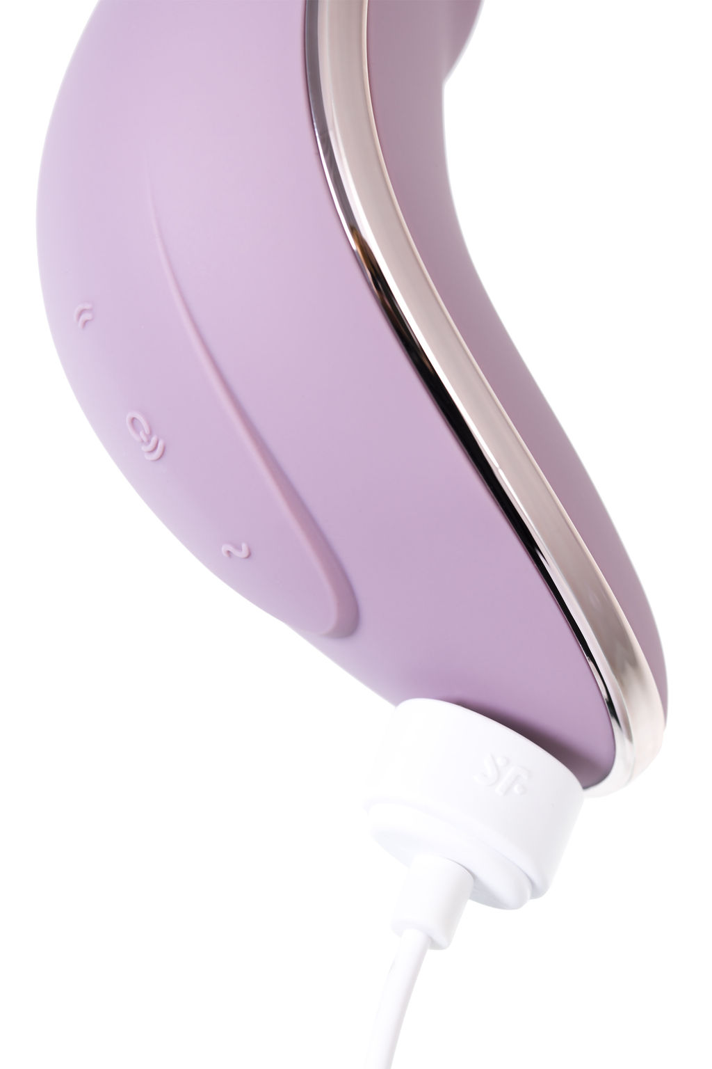 Вакуум-волновой бесконтактный стимулятор клитора Satisfyer Vulva Lover 1, силикон, фиолетовый  фото 12