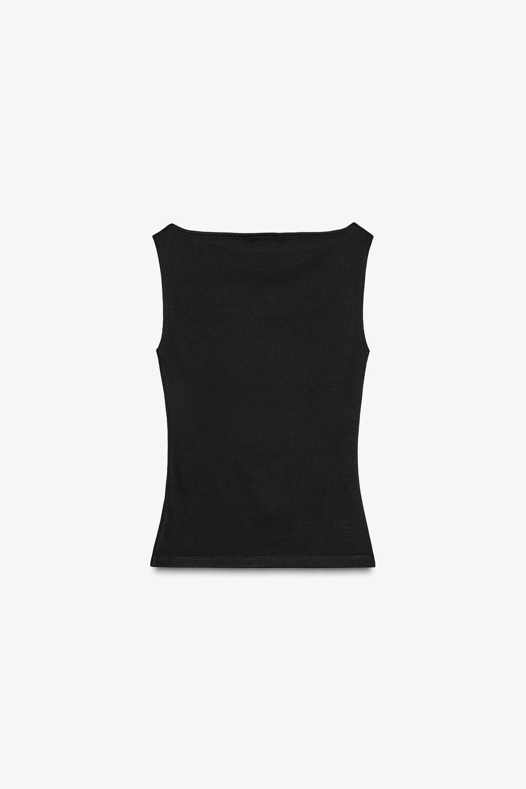 RIBBED TOP - Zara фото 24