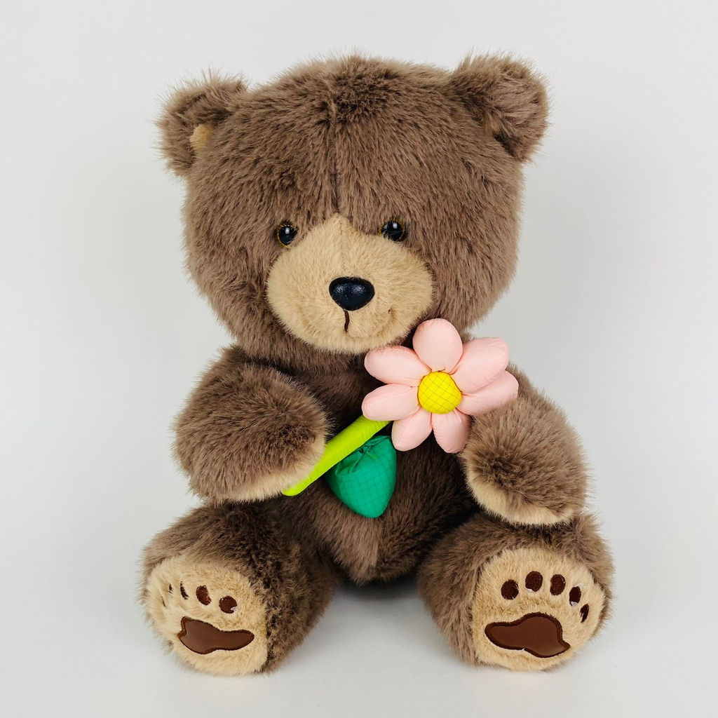 Мягкая игрушка Мишка с цветочком 32 см (арт. 22112/32) - Storyland фото 6