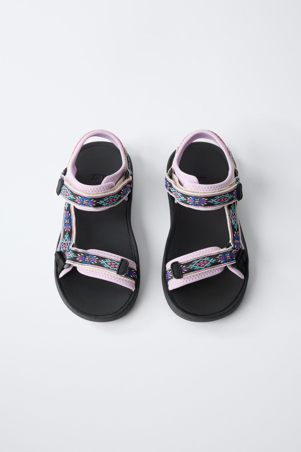 SANDALIA T?CNICA BORDADOS / Multicolor - Zara фото 4