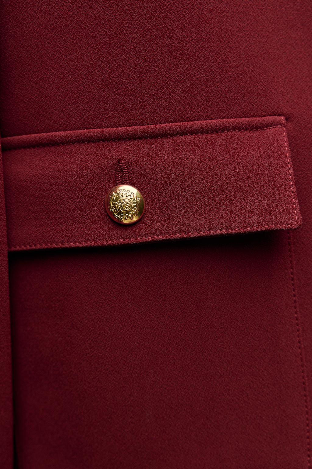 ZW COLLECTION BUTTON BLAZER - Zara фото 9