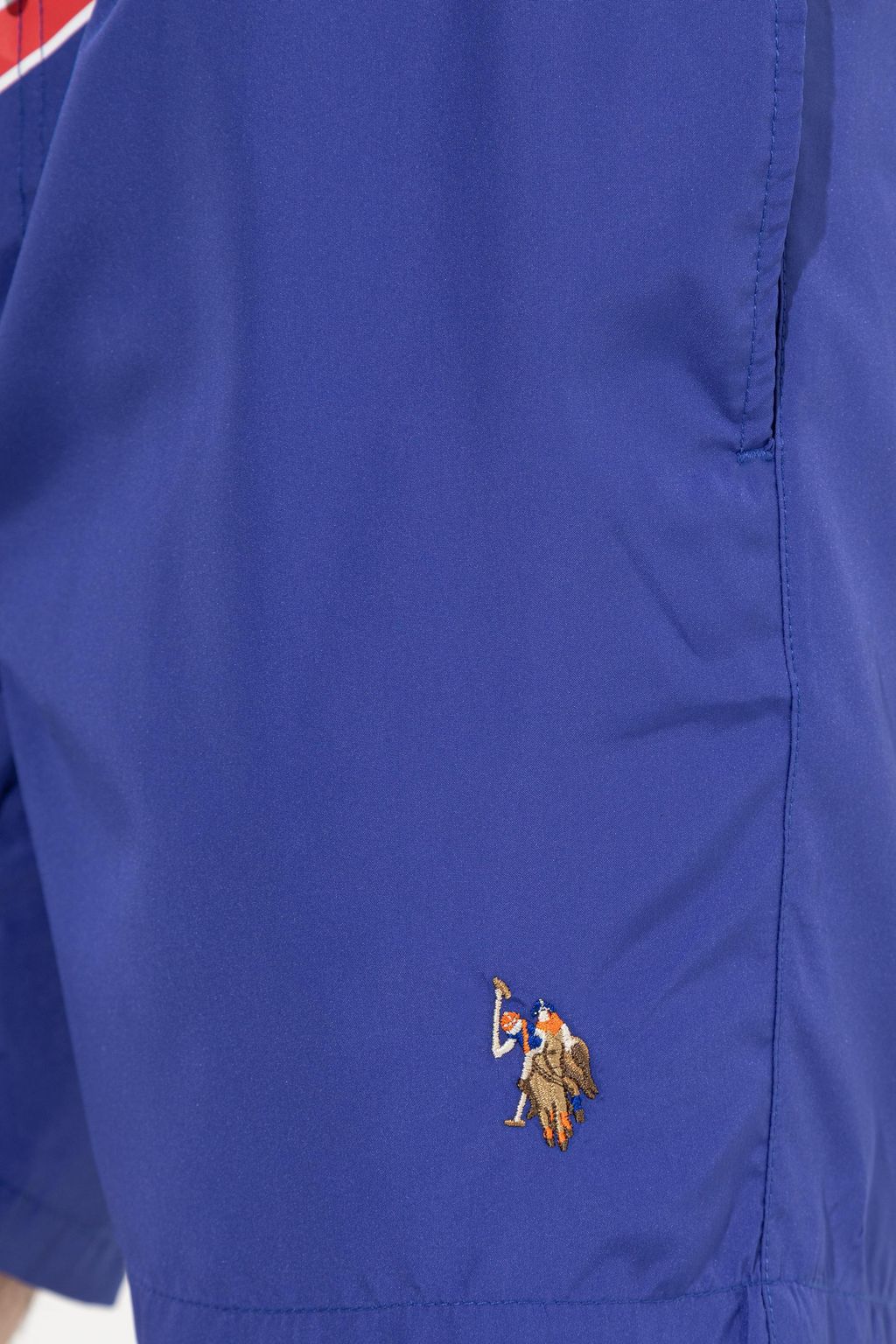 U. S. Polo Assn Мужские синие шорты для плавания - U.s. polo assn фото 5