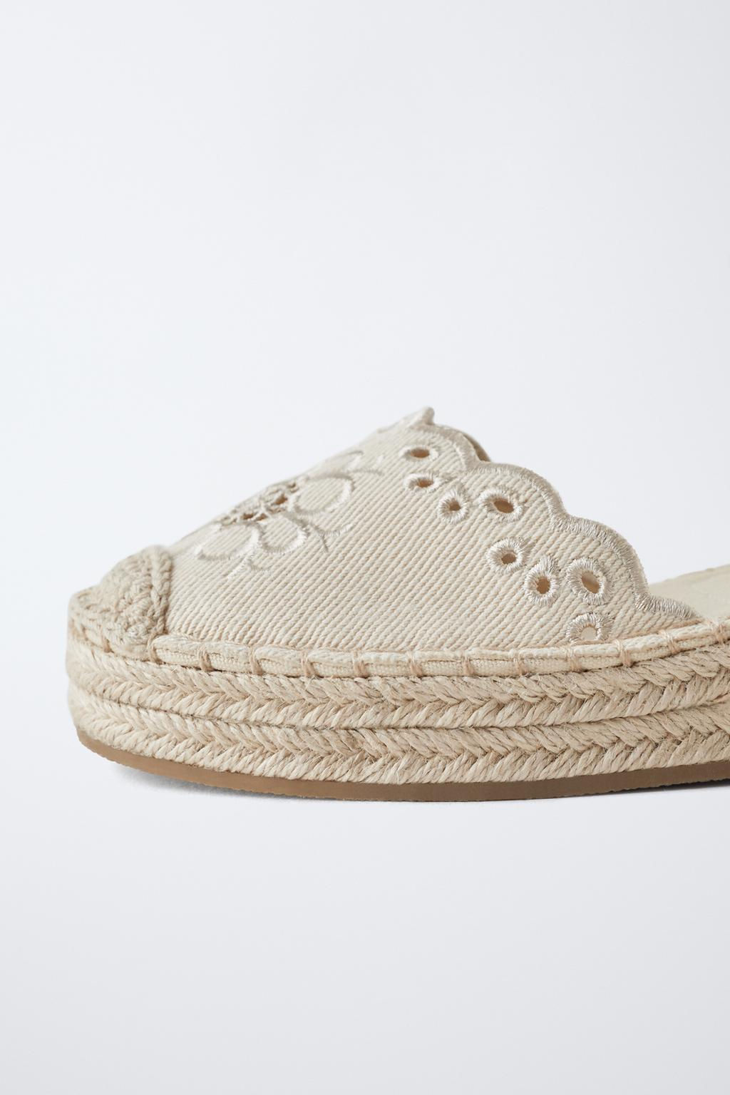 EMBROIDERED ESPADRILLES - Zara фото 5