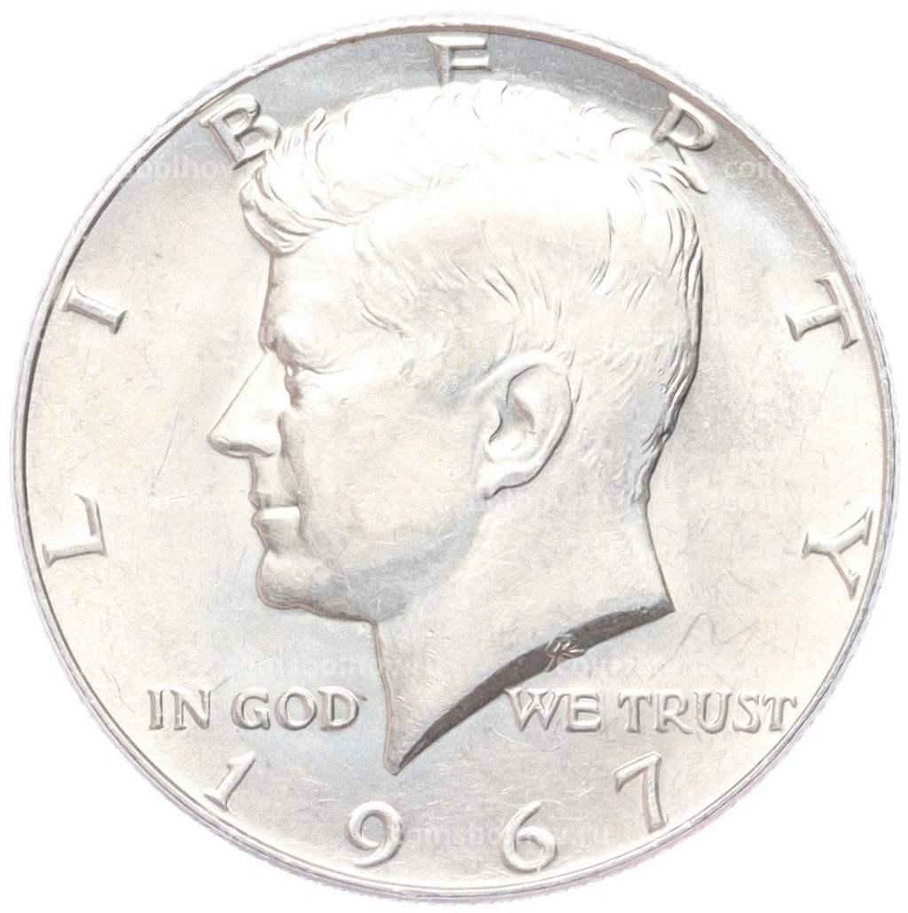 1/2 доллара (50 центов) 1967 года США