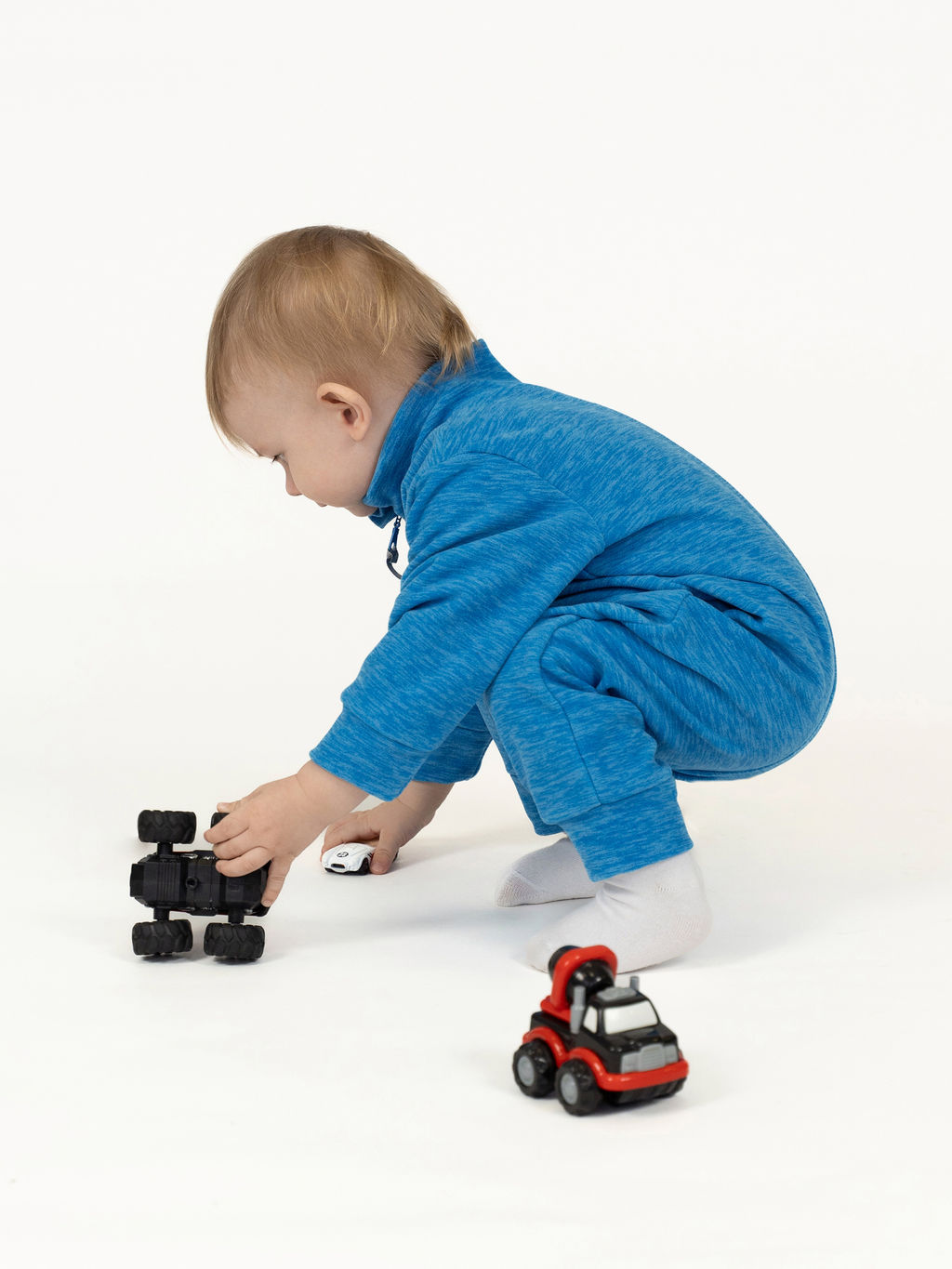 Комбинезон детский флисовый бирюзовый