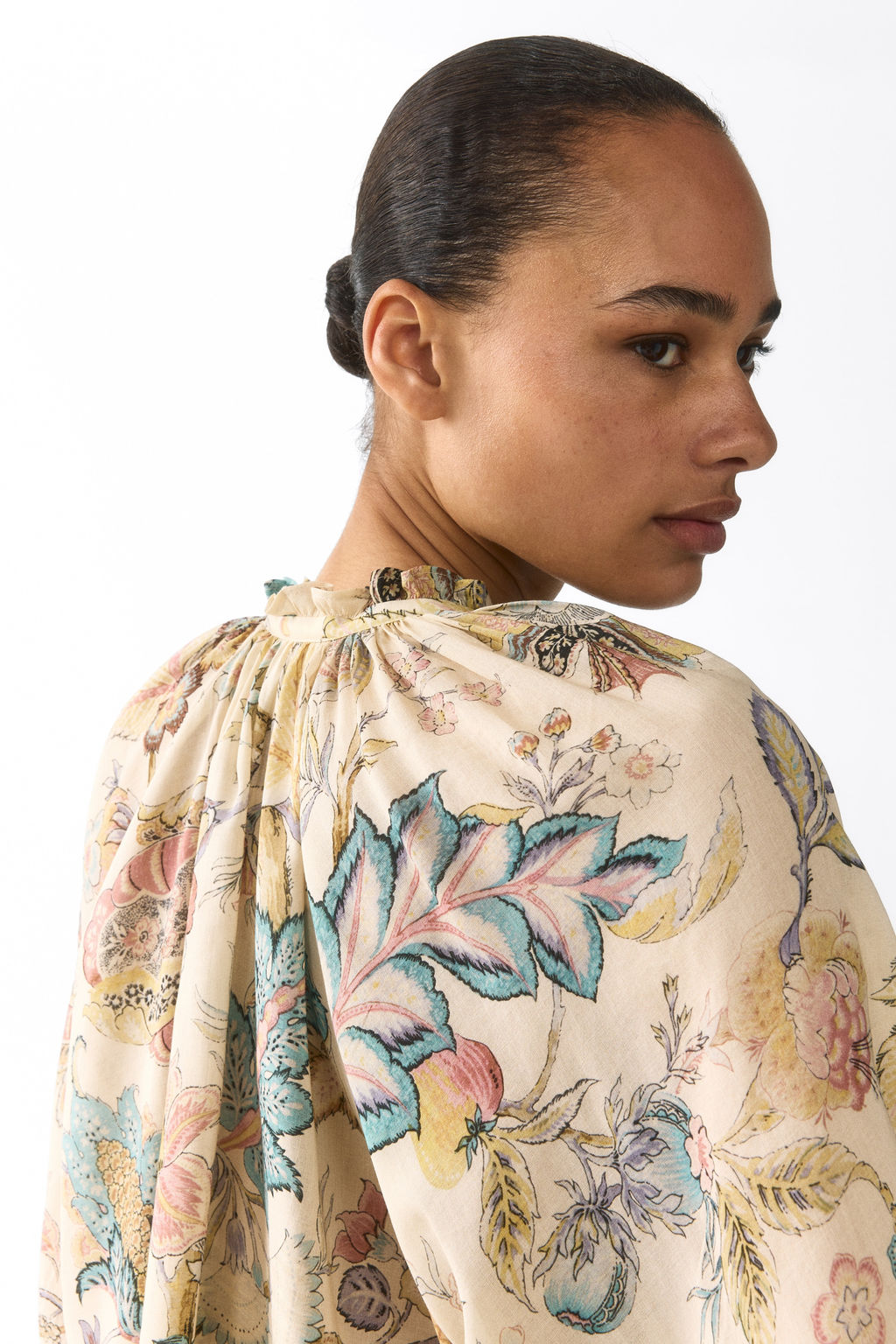 Blusa oversize en mezcla de algod?n - H&m фото 7