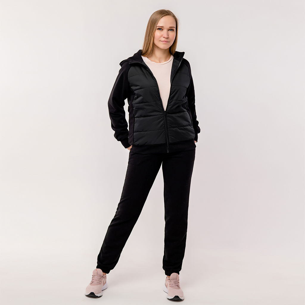 RODOS Спортивный костюм женский демисезон М-276 Чёрный