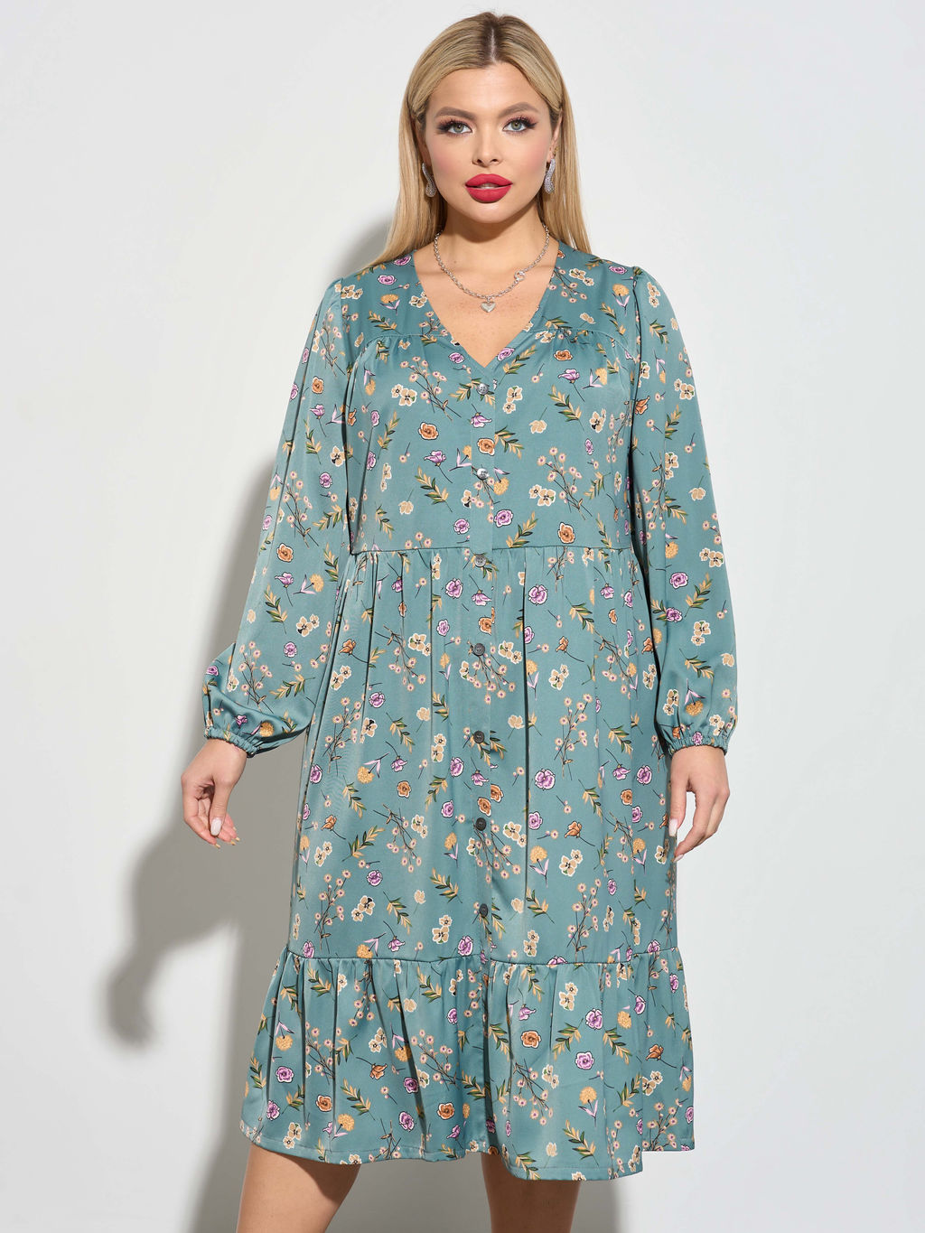 Платье 0296-1п чёрный - Dora фото 16