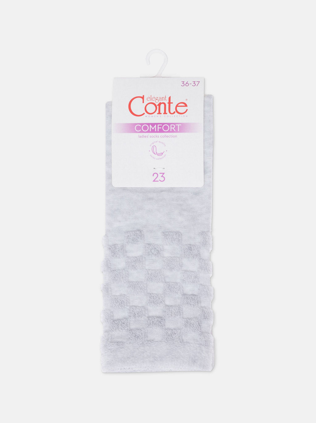 Цена за 2 пары. Носки теплые CONTE COMFORT Махровые носки из хлопка с объемными рисунками - Conte elegant фото 9