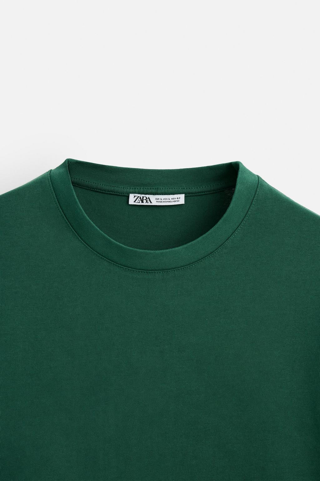 BASIC HEAVY WEIGHT T-SHIRT - Zara фото 77