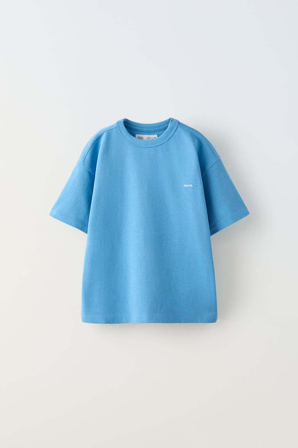 HEAVY WEIGHT ISLEMELI T-SHIRT - Zara фото 8