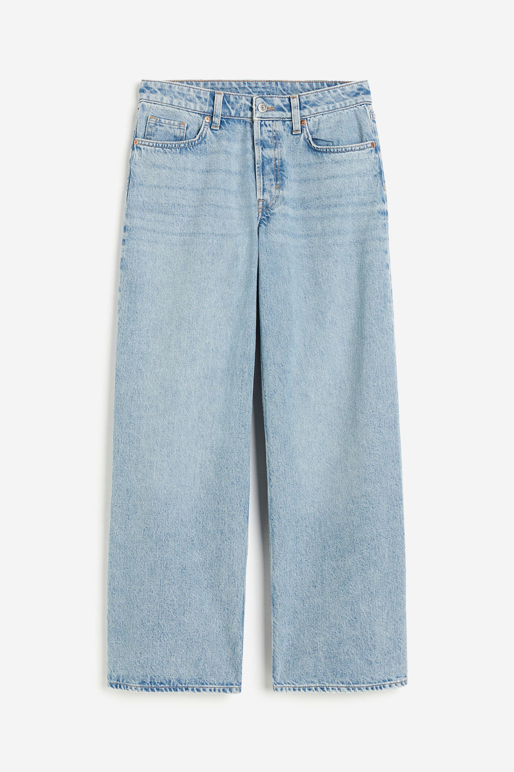 Curvy Fit Baggy Low Jeans - H&m фото 4