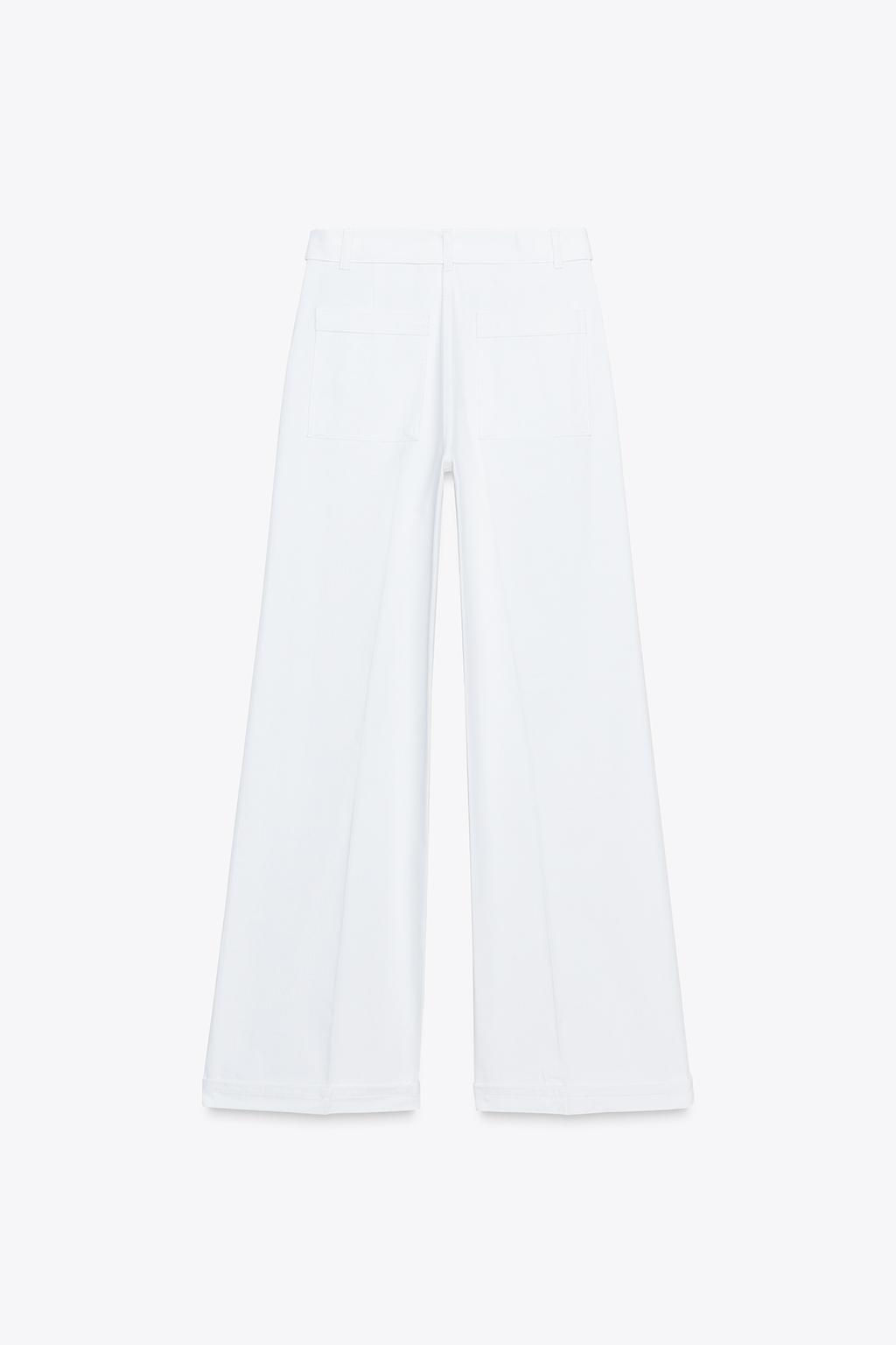 JEANS Z1975 WIDE-LEG HIGH-WAIST WITH BELT - Zara фото 9