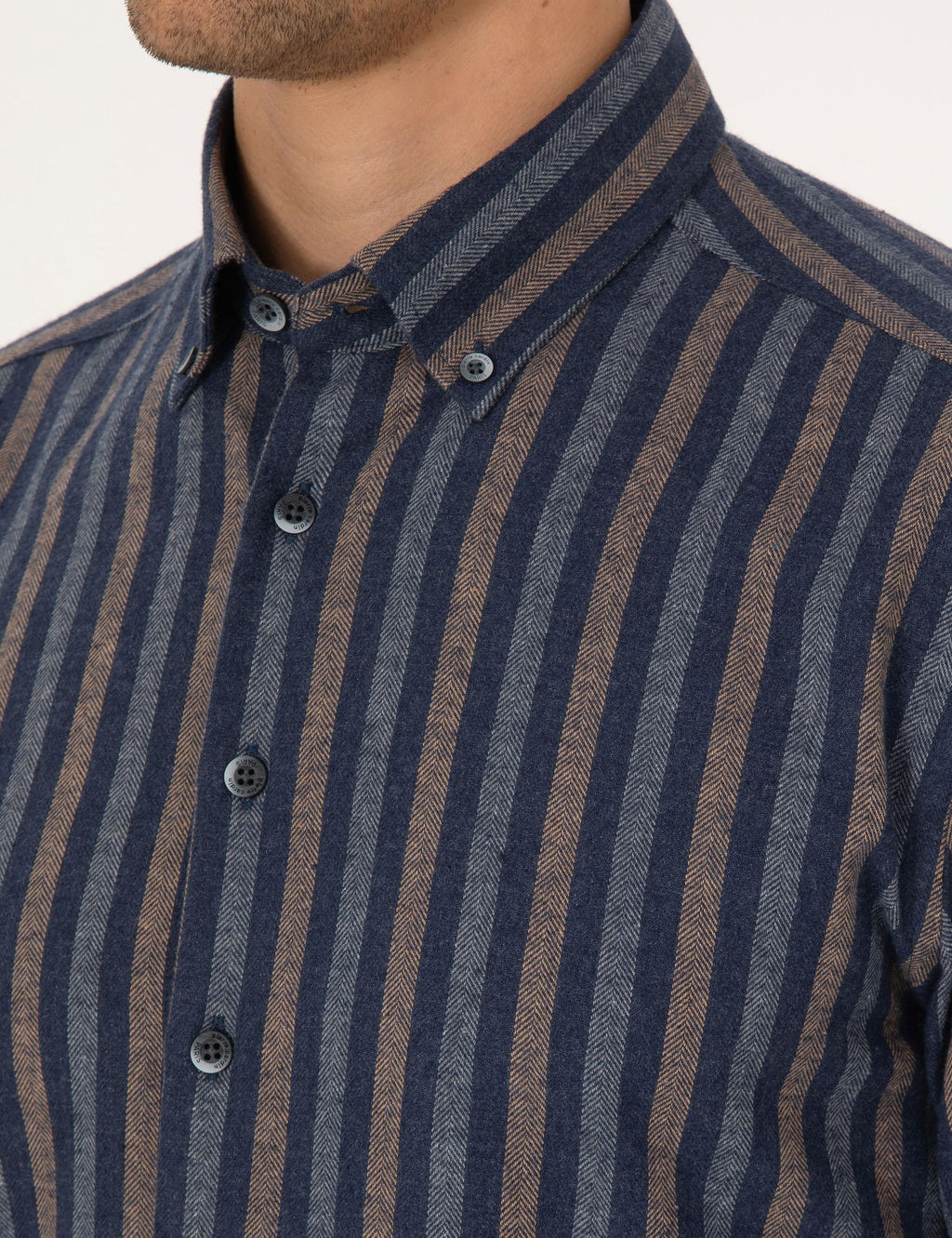 Lacivert Regular Fit Uzun Kollu G_mlek - Pierre cardin фото 7