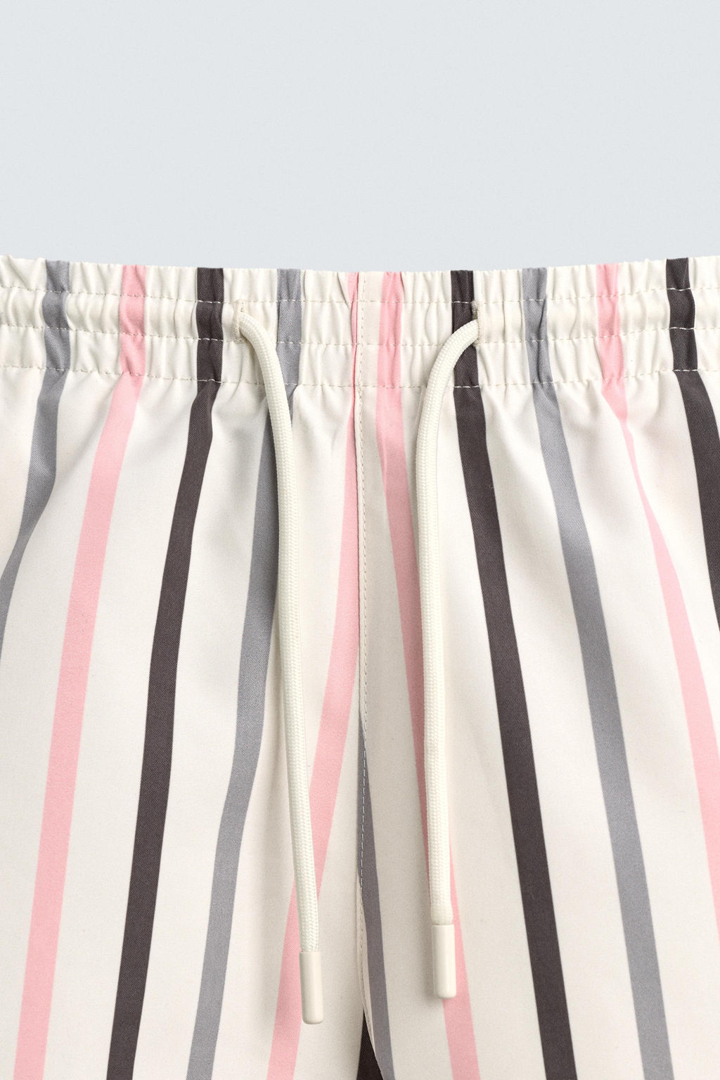MID-LENGTH STRIPED SWIMMING TRUNKS - Zara фото 3