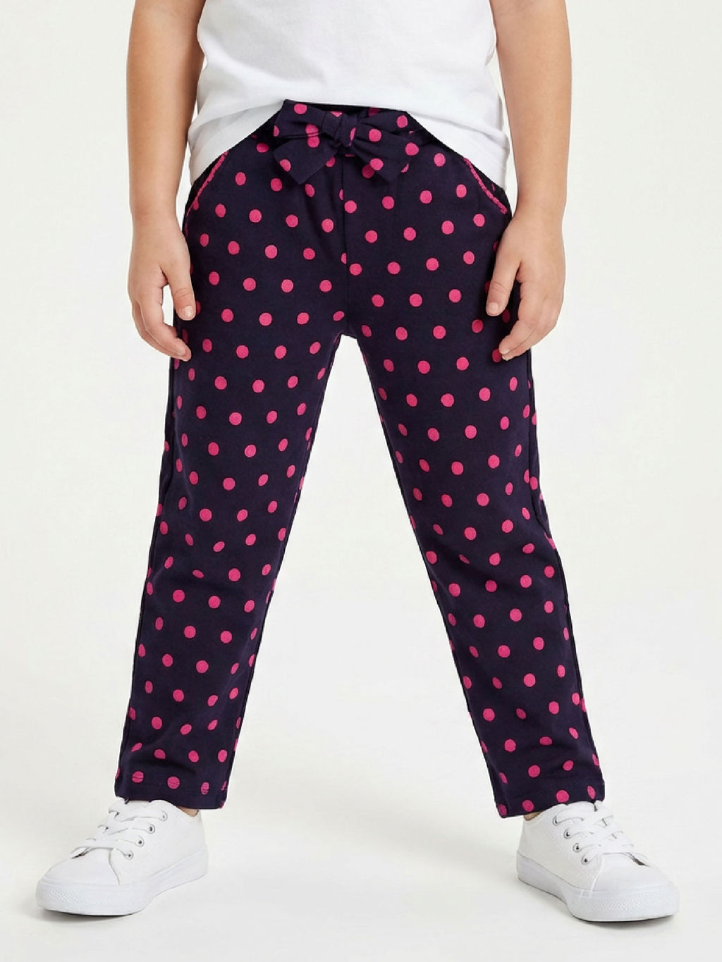 Брюки для девочки UD 4961 горох - Mini maxi фото 3