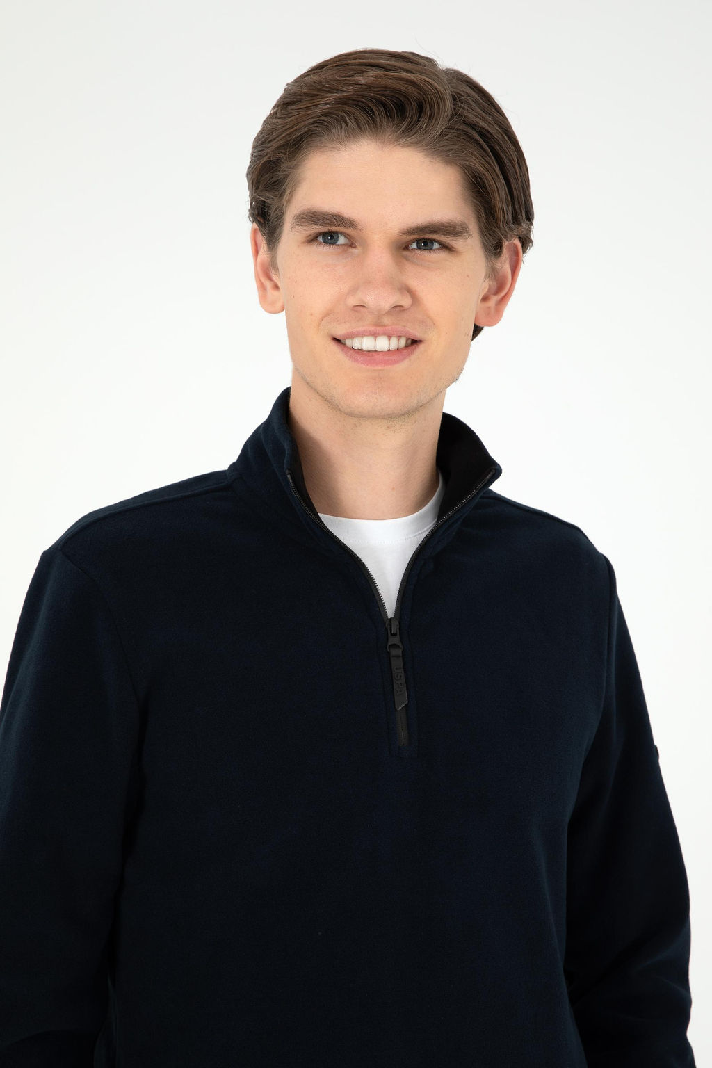 Мужской темно-синий базовый свитшот Неожиданная скидка в корзине - U.s. polo assn фото 2