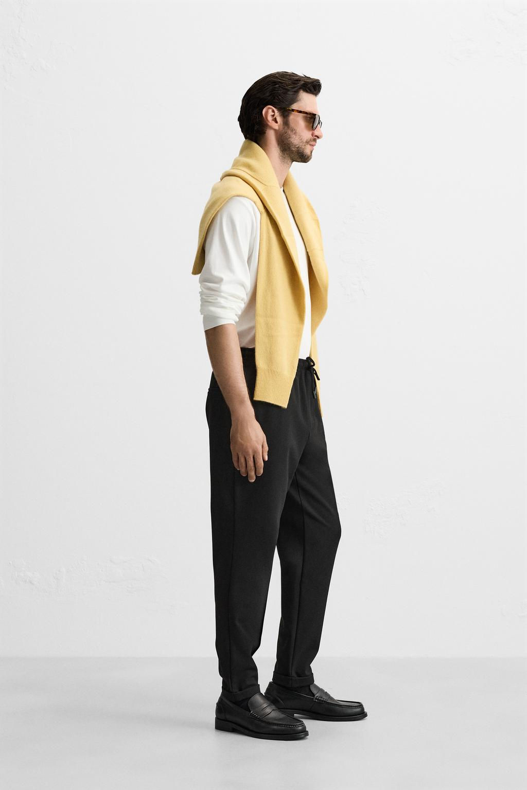 COMFORT REGULAR FIT TROUSERS - Zara фото 5