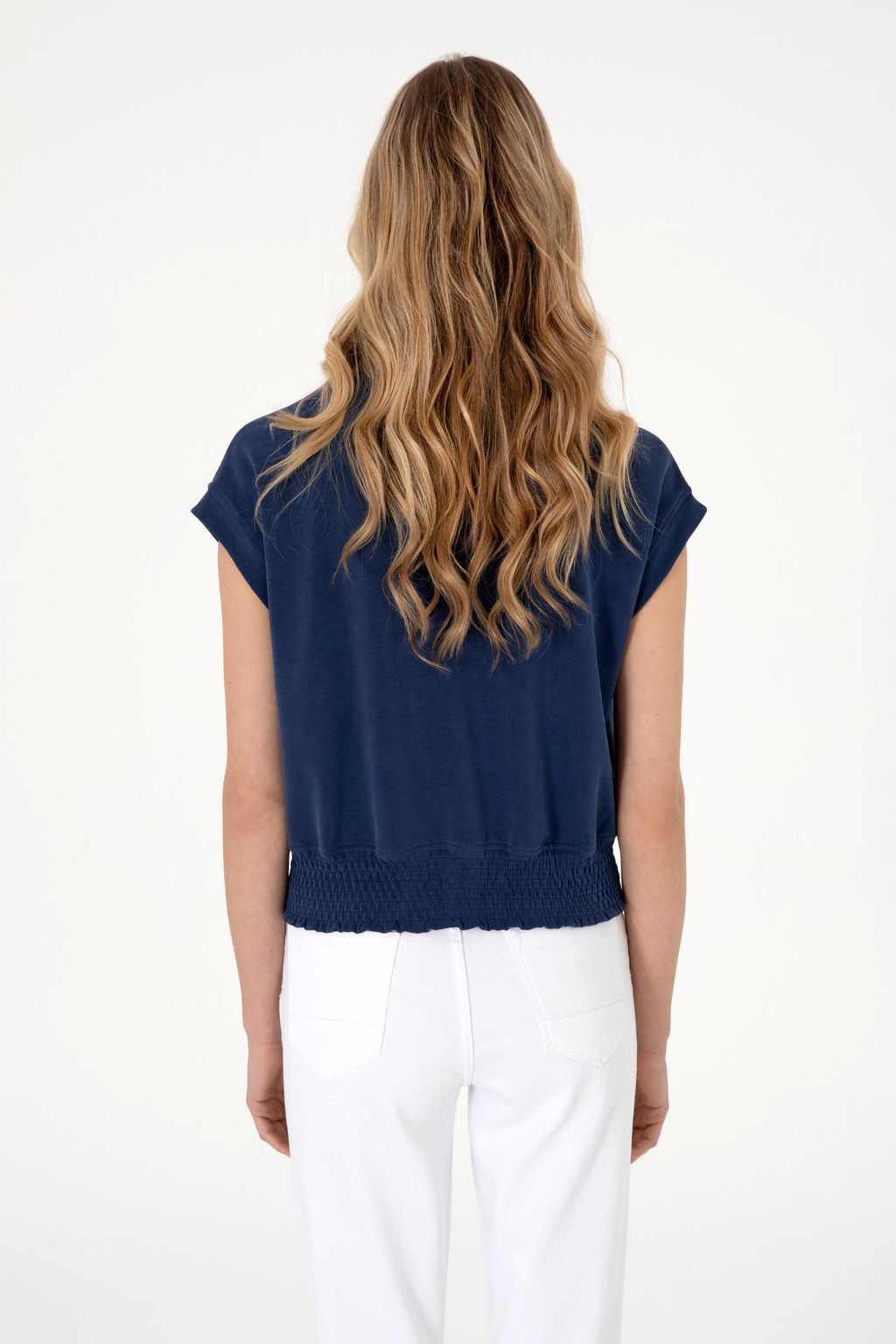 Kad_n Lacivert Sweatshirt Sepette S_rpriz _ndirim - U.s. polo assn фото 12