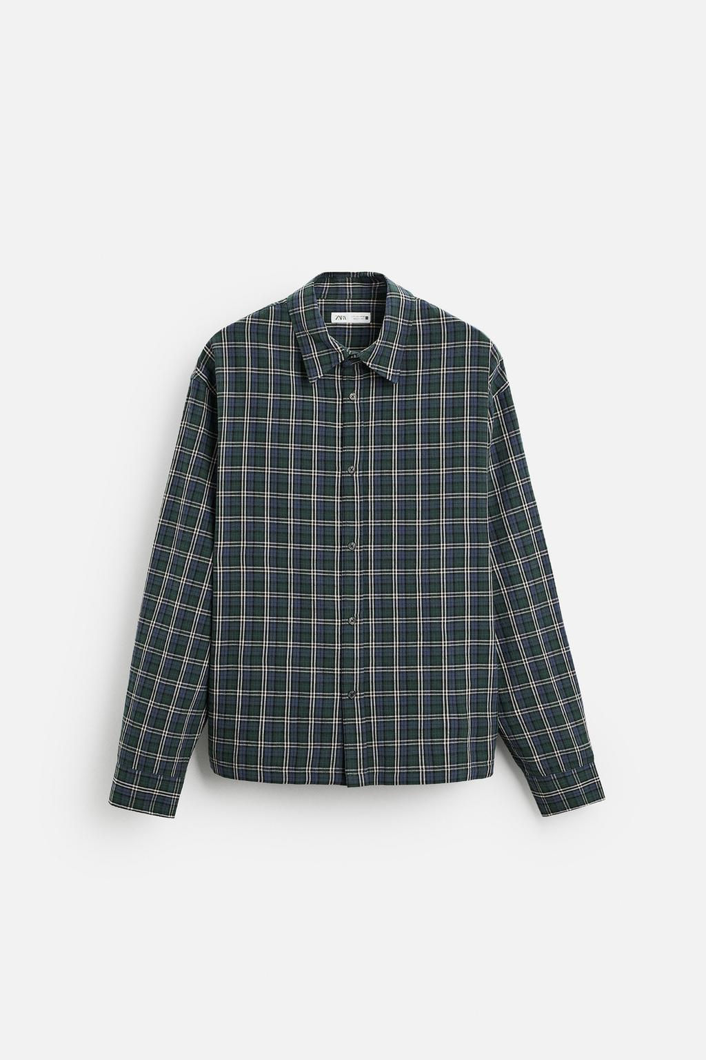 CHECK SHIRT - Zara фото 6