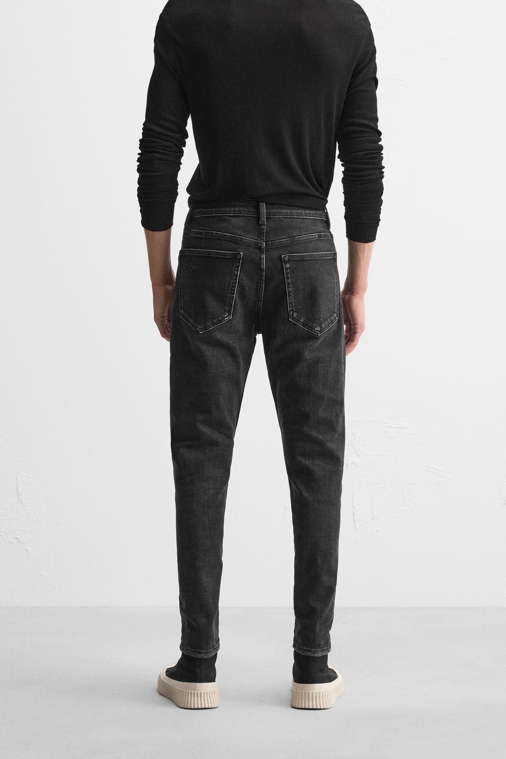 RIPPED SKINNY FIT JEANS - Zara фото 21