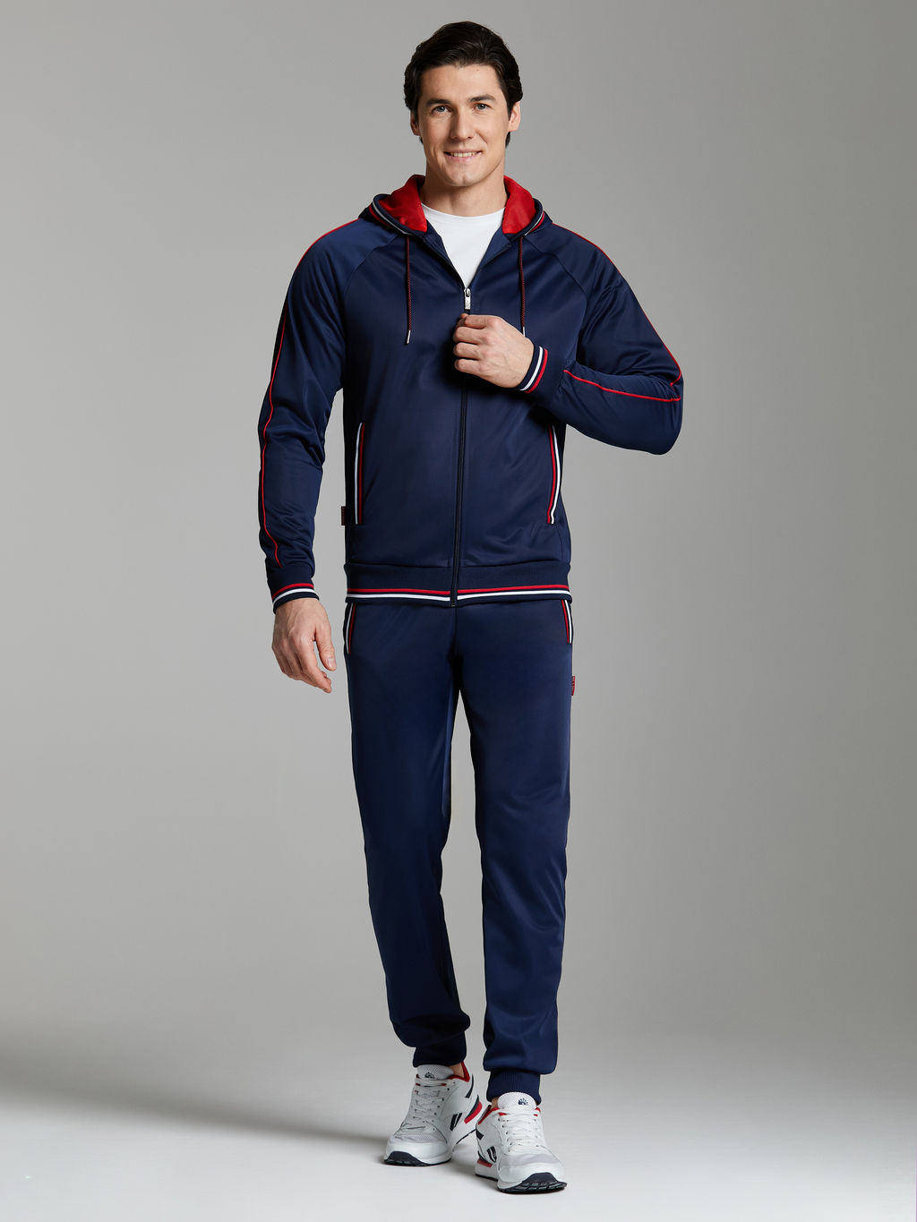 Спортивный костюм мужской 10M-RT-1843 RED-N-ROCKS - Addic фото 2