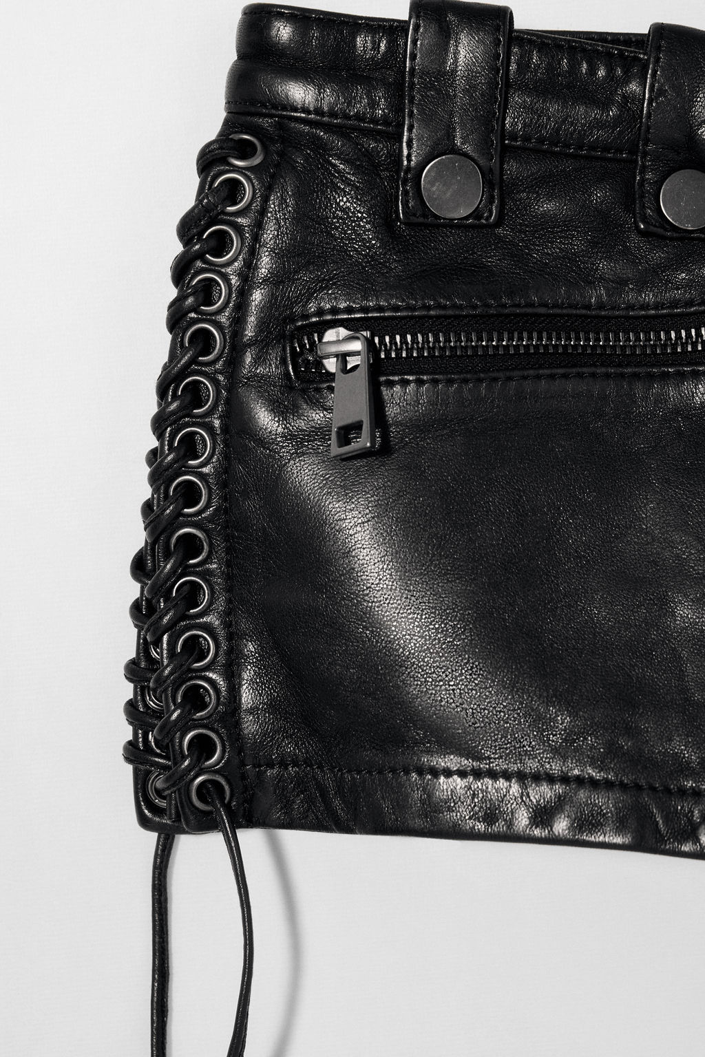 KATE MOSS X ZARA LEATHER SHORTS