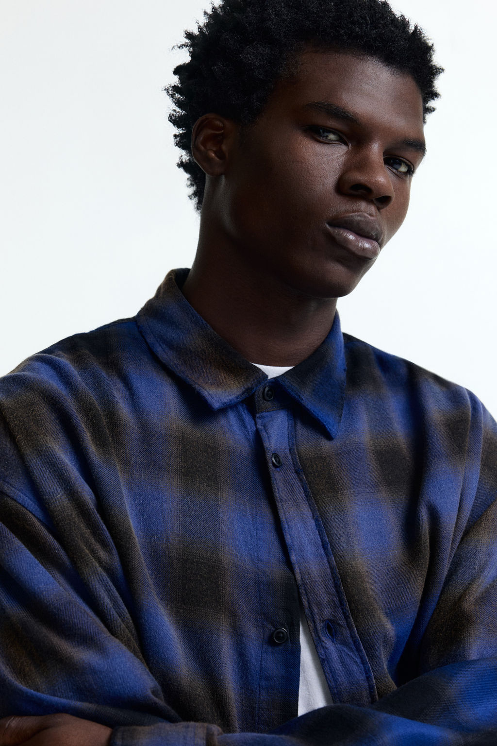 Camisa en mezcla de algod?n Relaxed Fit - H&m фото 6