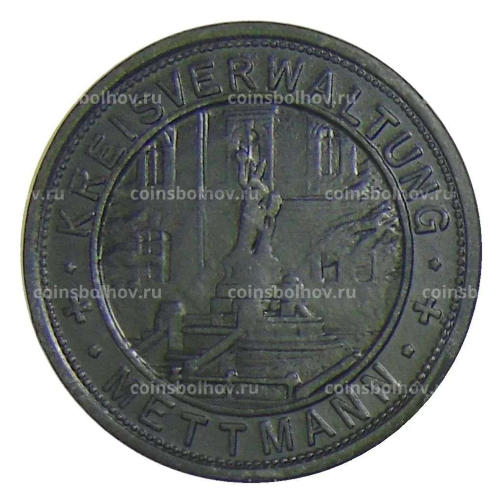50 пфеннигов 1917 года Германия  Нотгельд Меттманн