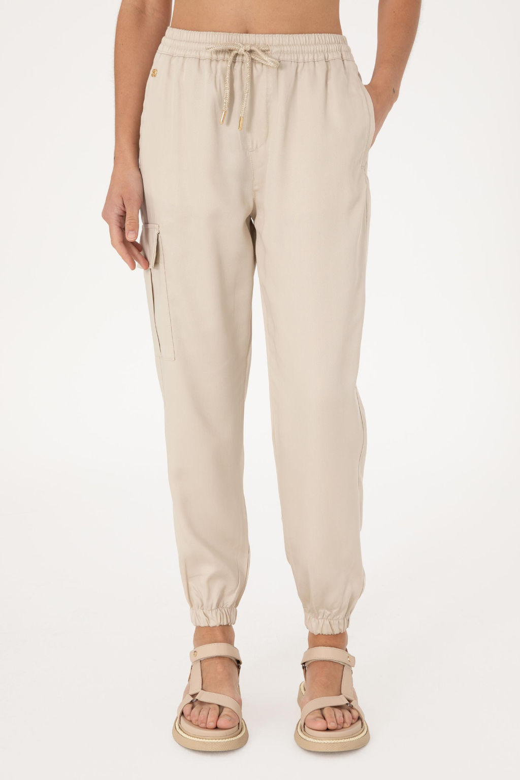 Kad_n Ta_ Kanvas Pantolon Sepette S_rpriz _ndirim - U.s. polo assn фото 2