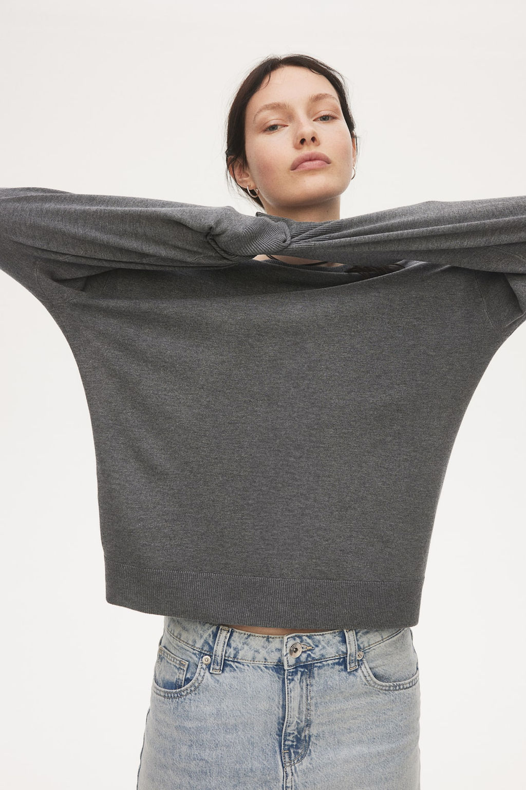 Jersey de punto fino - H&m фото 3