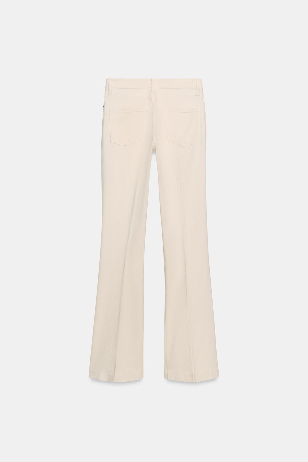 JEANS ZW COLLECTION BOOTCUT TIRO MEDIO / Crudo - Zara фото 7