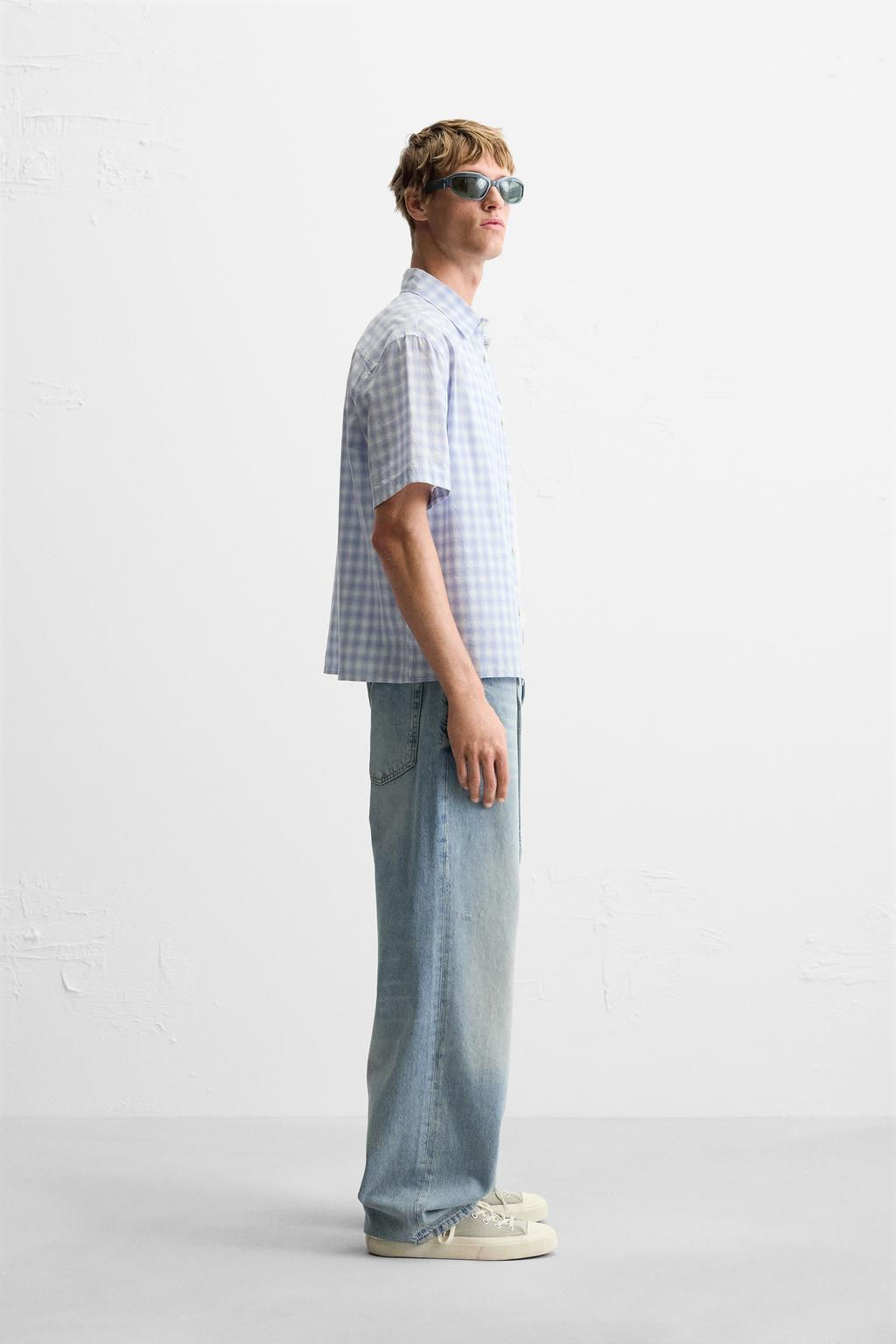 CHECK SHIRT - Zara фото 4