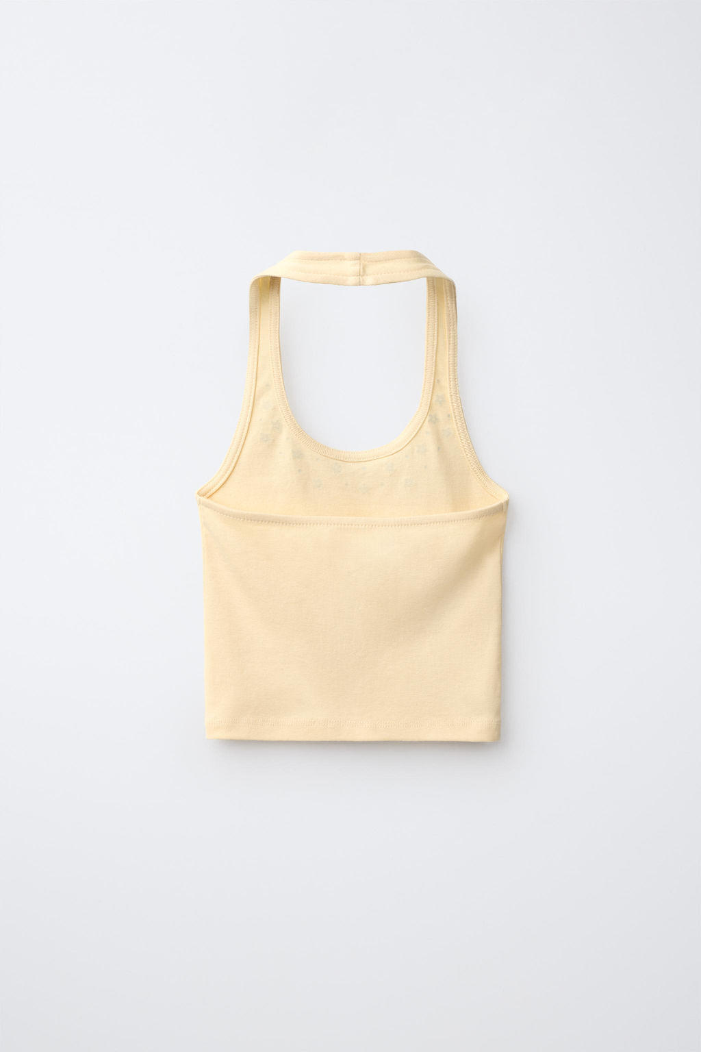 TOP HALTER ESTRELLAS / Amarillo - Zara фото 4