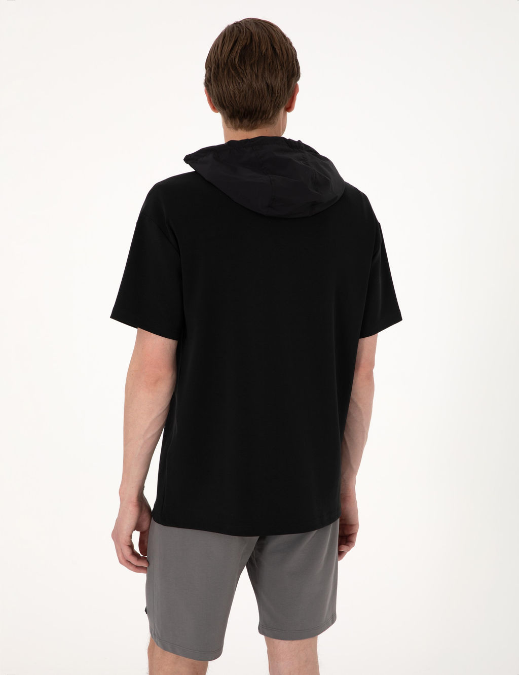 Siyah Comfort Fit Sweatshirt - Pierre cardin фото 5