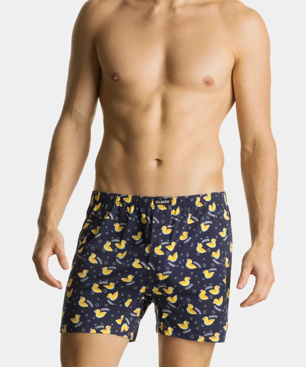 ATLANTIC 2MBX-047 Трусы боксеры Summer Duck - набор 2 шт.  фото 3