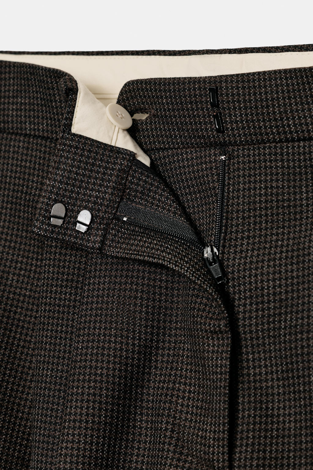 ZW COLLECTION WIDE-LEG PLEATED TROUSERS - Zara фото 5