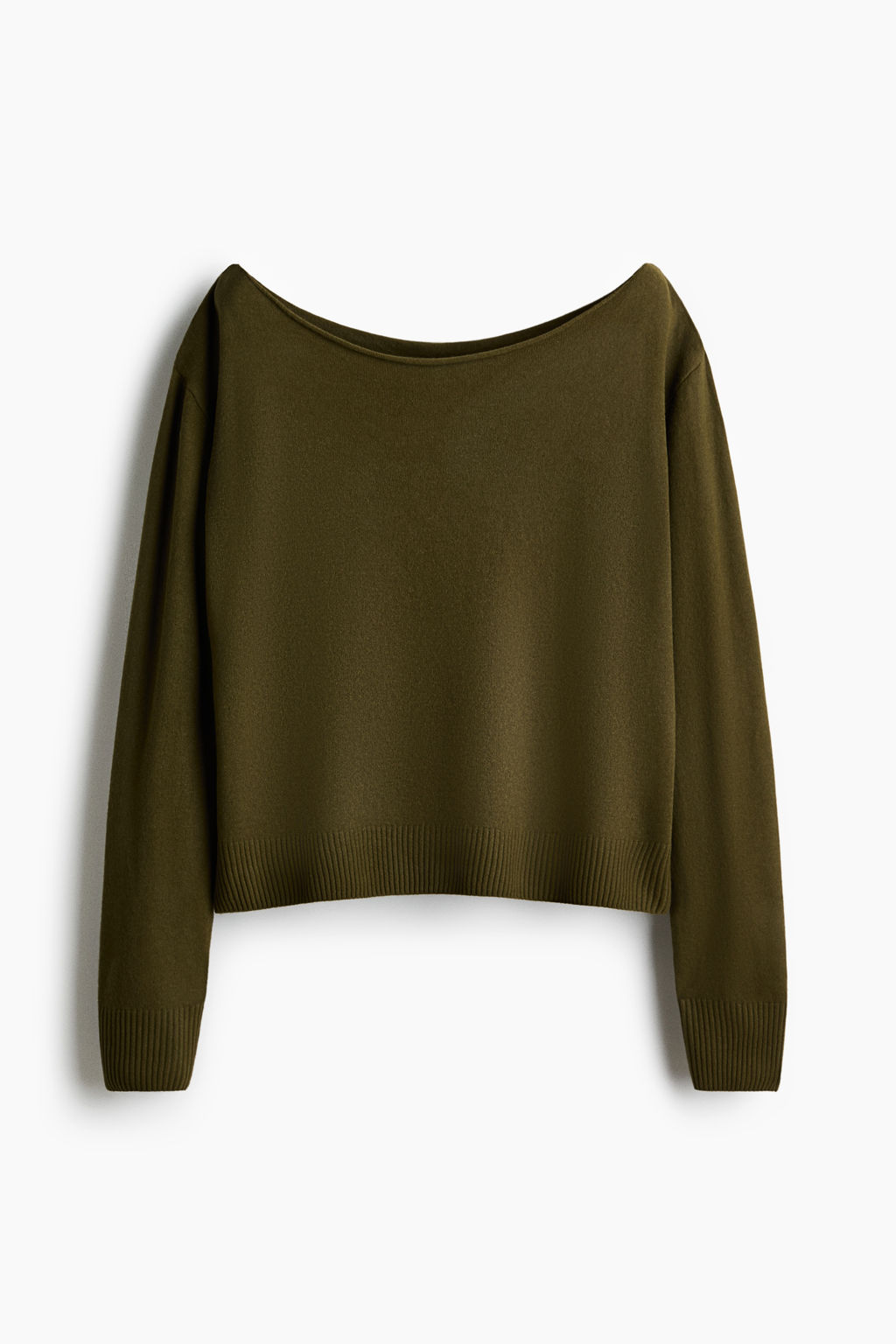 Jersey off-the-shoulder - H&m фото 2