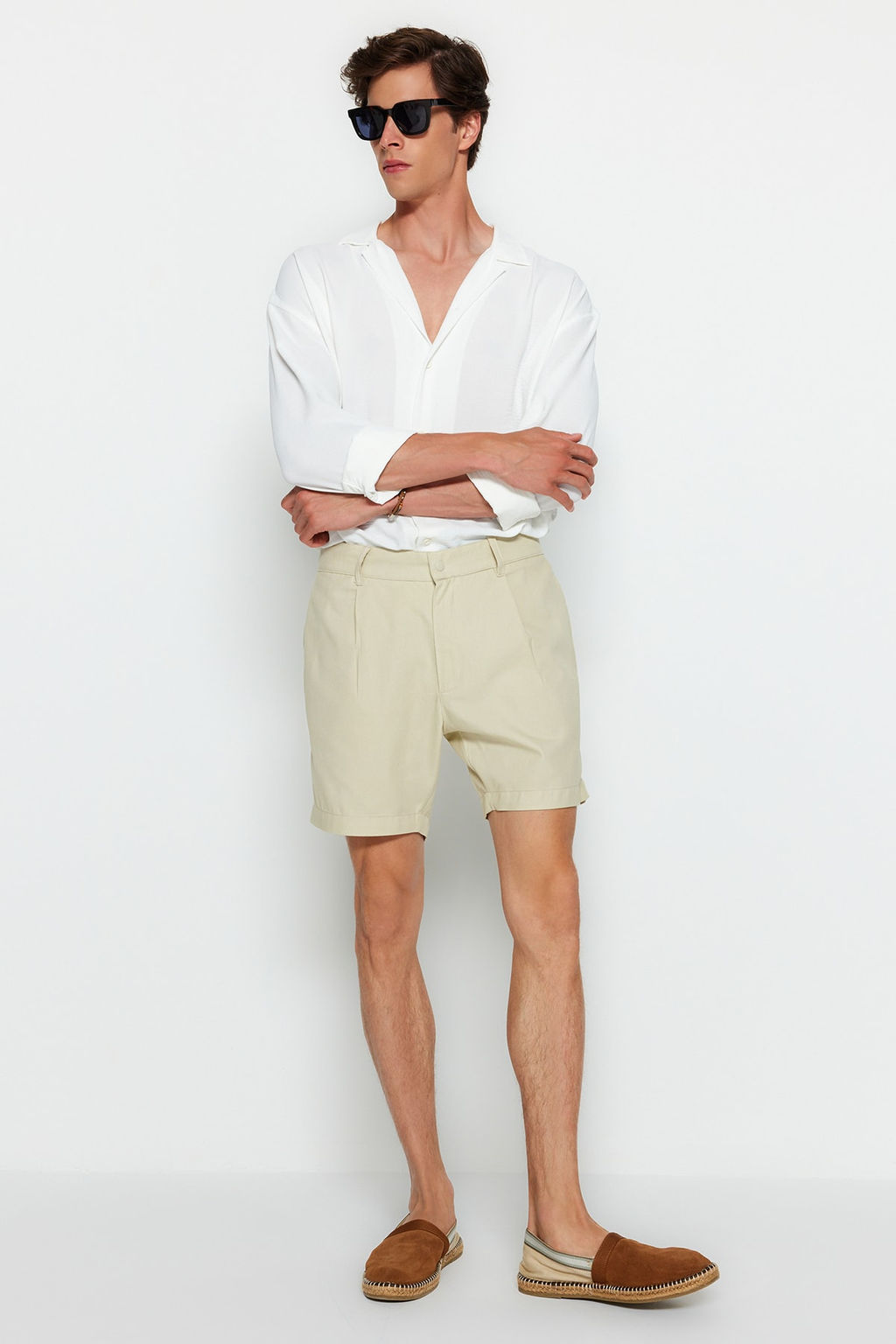 Tas Regular Fit Kanvas %100 Pamuklu Sort & Bermuda TMNSS23SR00074