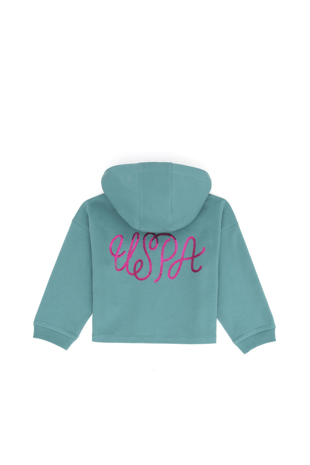 U. S. Polo Assn Мятная толстовка с капюшоном для девочек - U.s. polo assn фото 7