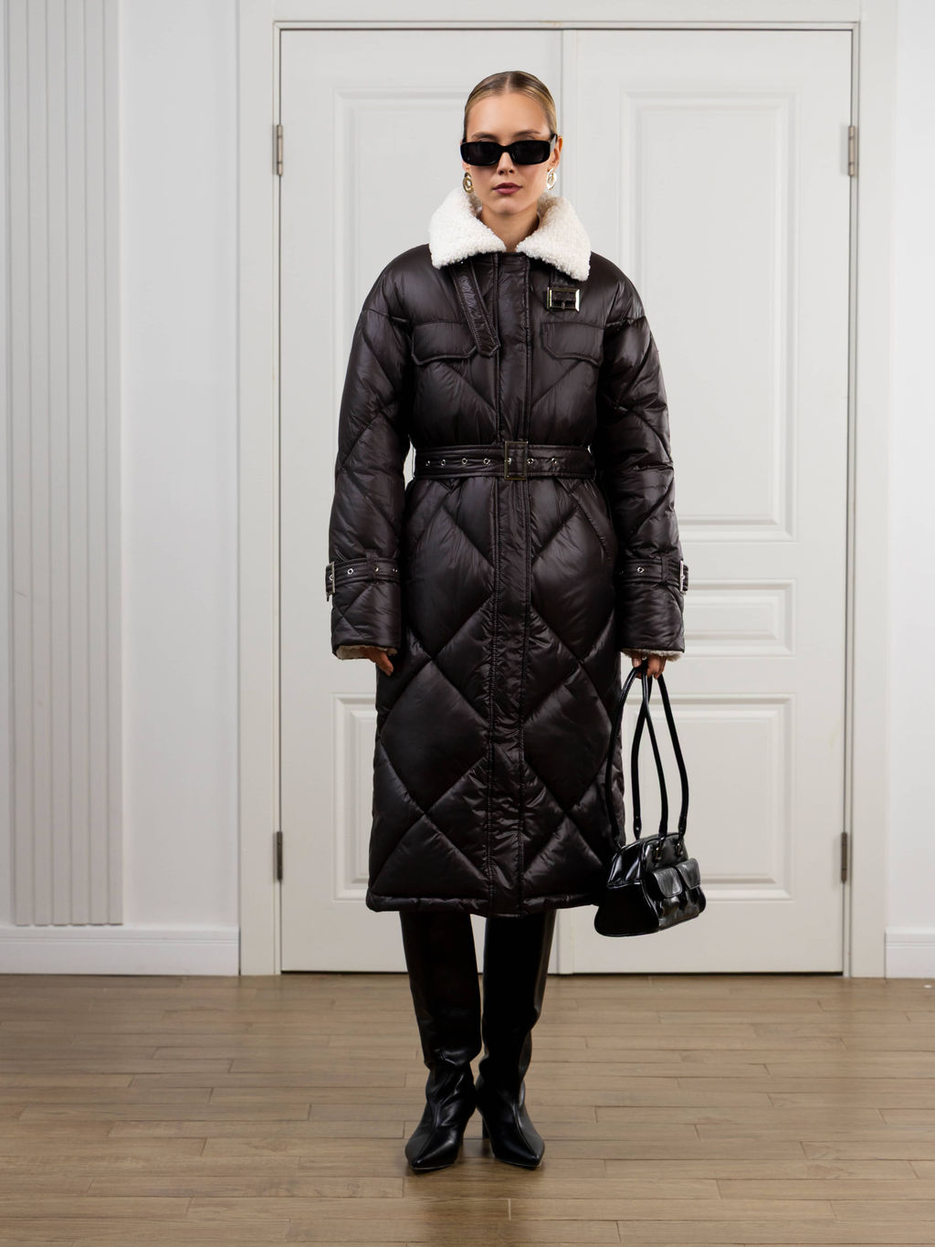 Пуховик женский HOOPS, арт. 81828zm  фото 3