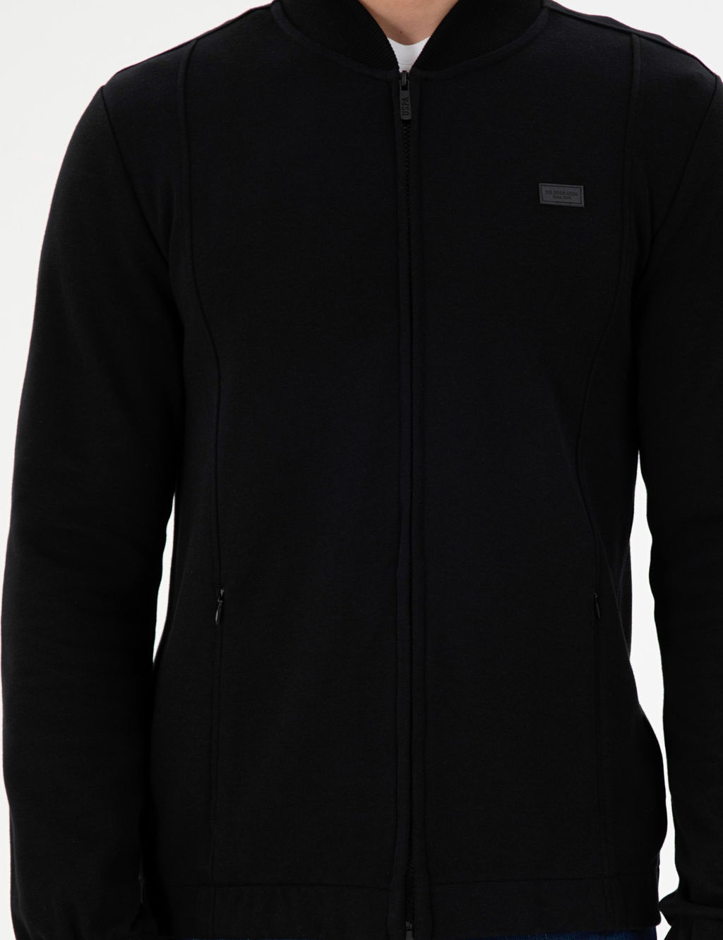 Мужской черный вязаный кардиган Неожиданная скидка в корзине - U.s. polo assn фото 6