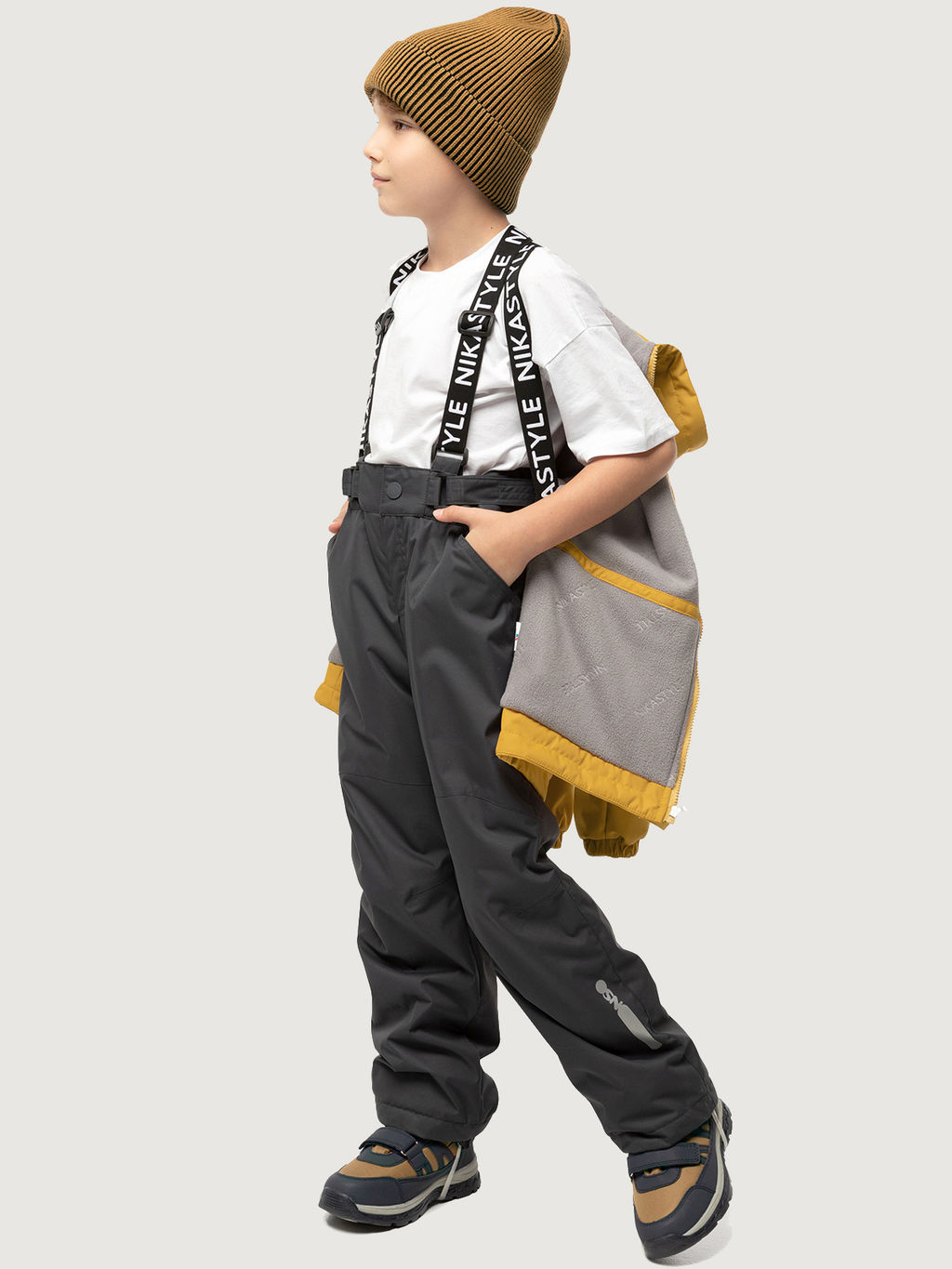 Костюм 7м2525 хаки/черный - Nikastyle фото 5