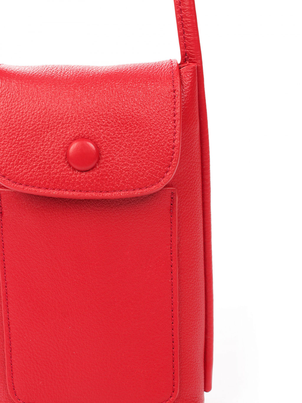 LACCOMA сумка НИ6487-красный натуральная кожа