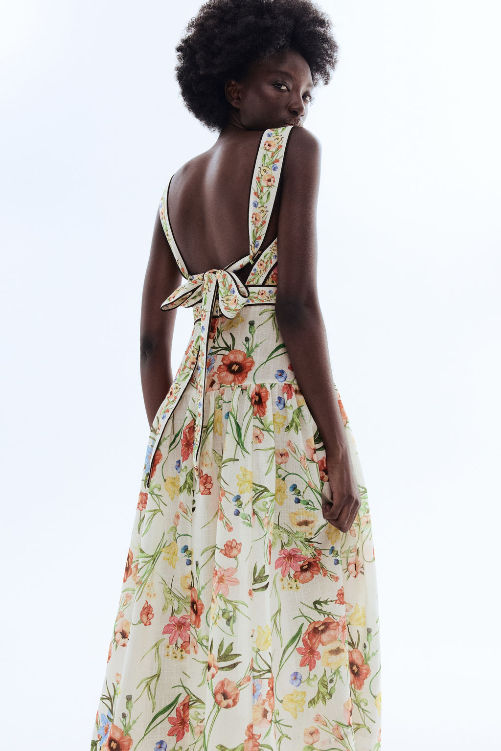 Vestido con lazada - H&m фото 4