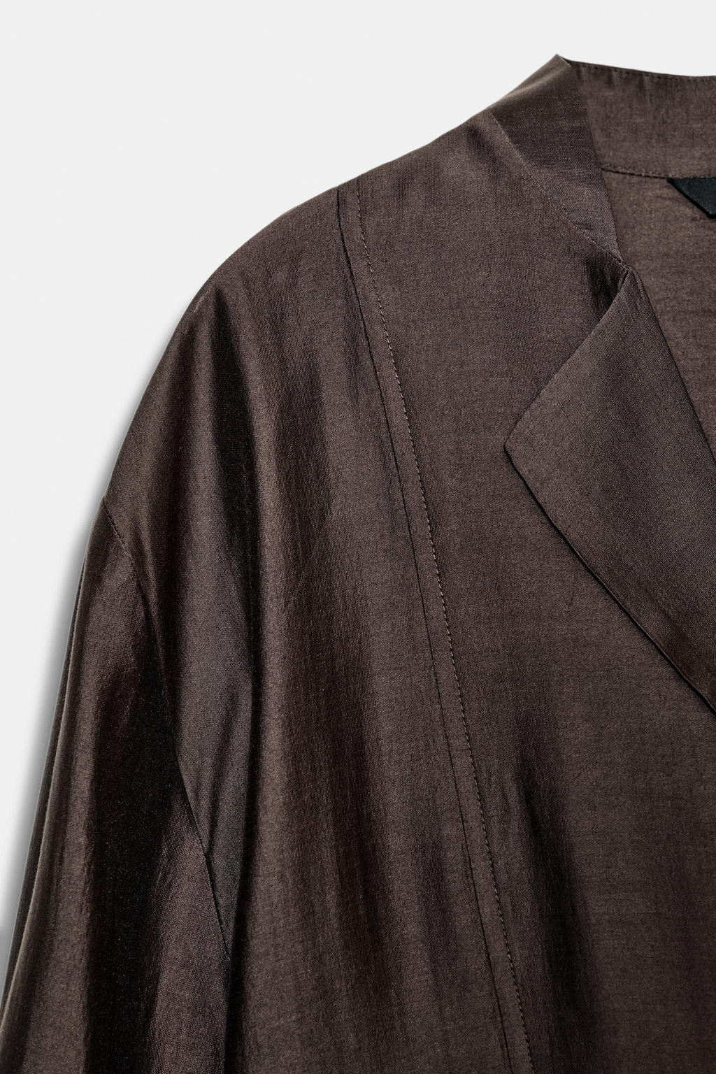ZW COLLECTION FLOWING SHIRT - Zara фото 7