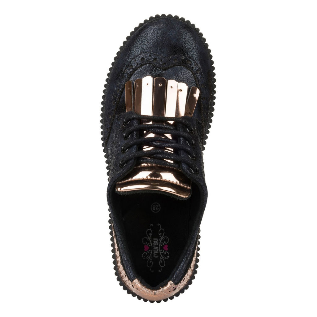 Полуботинки Mursu для девочки - Соль&перец фото 3