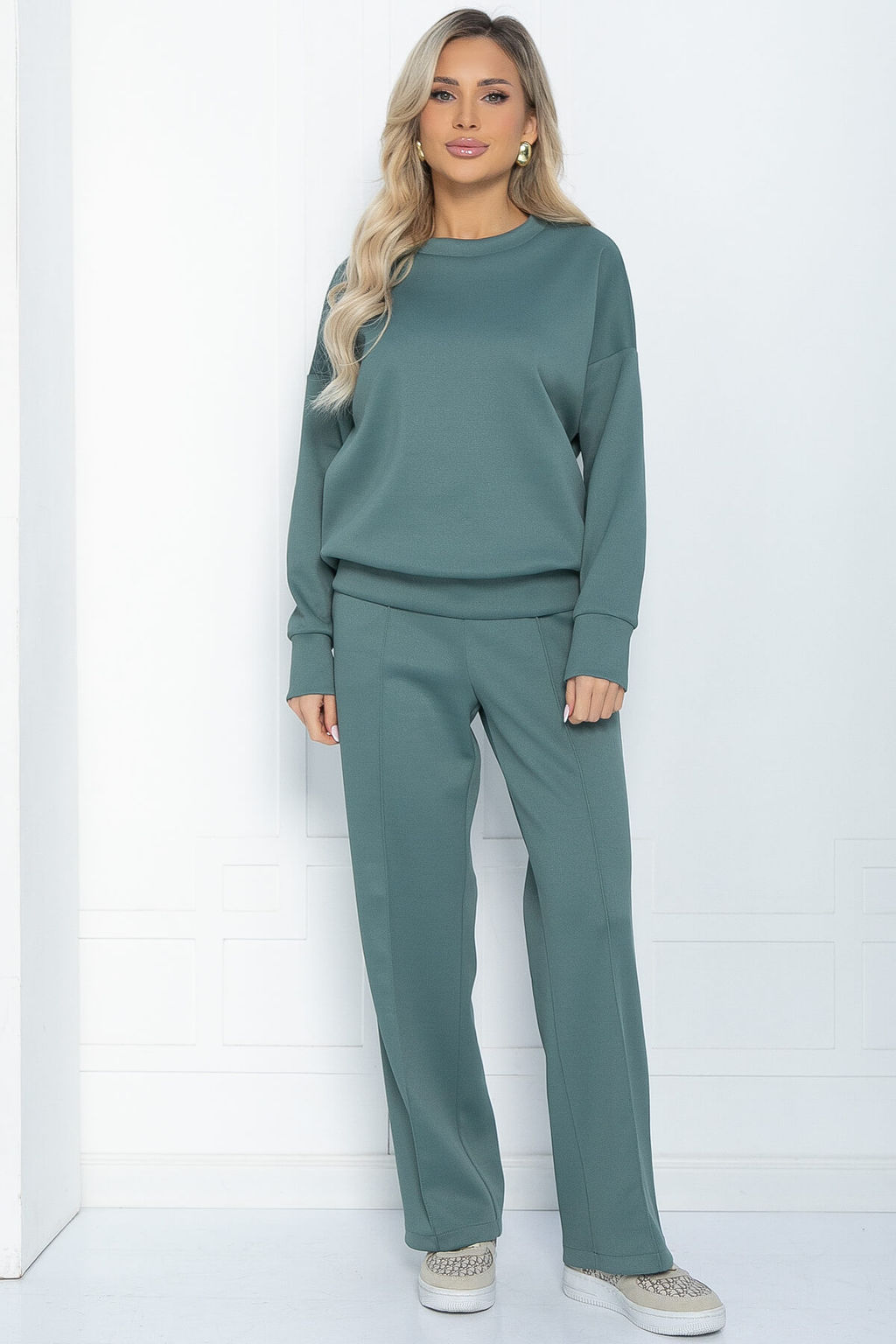 Костюм Блогер (голубой) К12017 - Lt collection фото 3