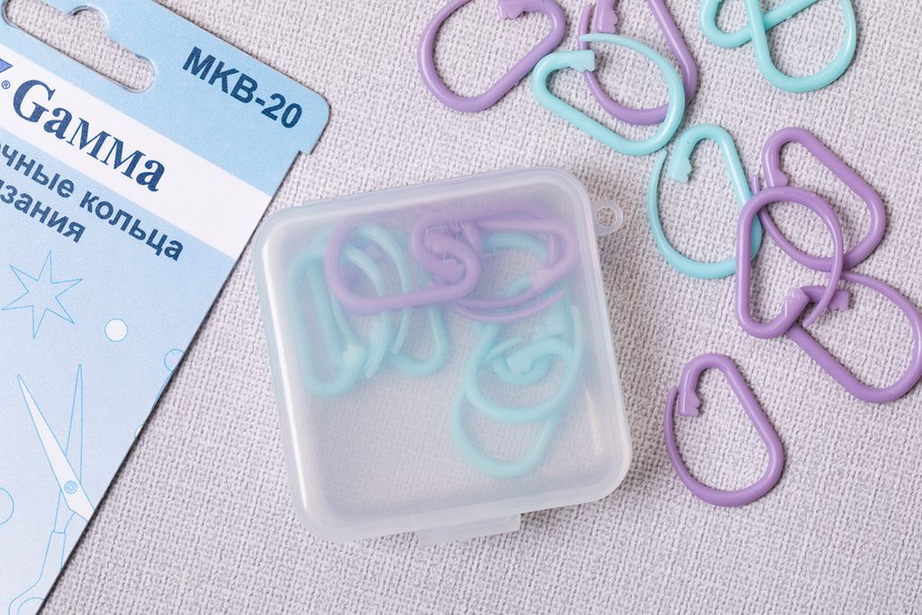 Для вязания Gamma MKB-20 кольца маркировочные пластик d 26 мм 20 шт