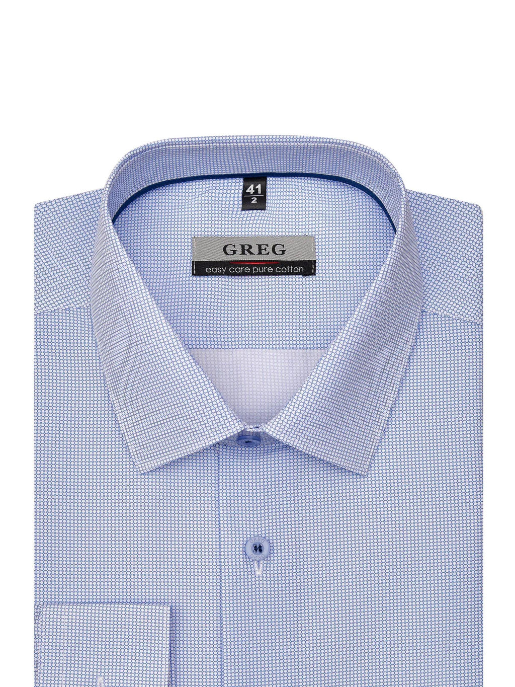 Сорочка мужская длинный рукав GREG 213/231/1905/Z/1p  фото 3